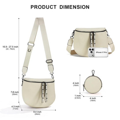 🍂2026 NEW ARRIVAL👜 Large Fanny Pack Crossbody Sling Bags